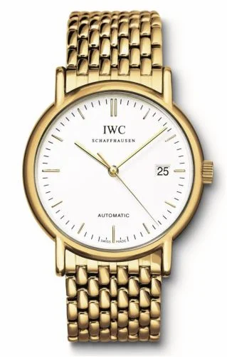 IWC Portofino Automatic / Yellow Gold / White / Bracelet IW3533-08 (IW353308)